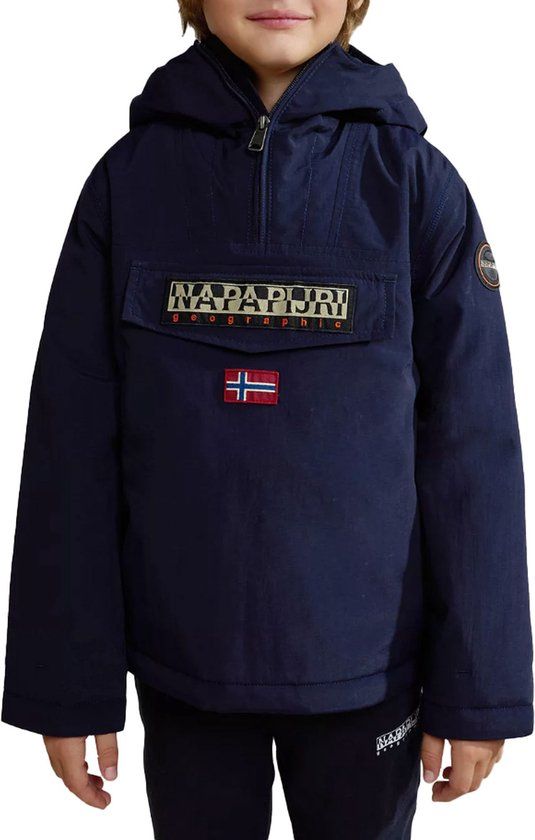 Napapijri Rainforest Winter Anorak Junior - Maat 158/164 - navy