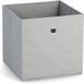 Zeller Opbergmand/Kastmand - 22 liter - Lichtgrijs - 28 x 28 x 28 cm