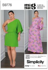SIMPLICITY SS9776P5 Misses' Kaftan - Mimi G Style - Sizes 12-20