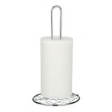 Premier Housewares Geo 509626 keukenrolhouder, 29 x 15 x 15 cm, verchroomd