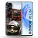 Versterkte Honor Versterkte hoes voor Honor 90 Lite 5G brandweerman vrachtwagenhelm