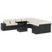VidaXL 3269426 Tuinmeubelset Crème, Wit