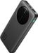 Powerbank 10000 mAh, 2x USB, batterie rechargeable, batterie externe, Type C, chargeur, en noir