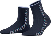 Esprit Korte sok Structured Leaves marine (6120) 35-38 EU