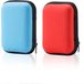 Generiek 2 Stuks 14 * 10 * 4 cm Étui pour cartes à jouer Espace pour un maximum de 216 cartes Boîte de cartes de collection Boîte de cartes Cartes à jouer (Bleu + Rouge)