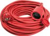 AS Schwabe 60215 Stroom Verlengkabel 16 A Rood 15.00 m H05RR-F 3G 1,5 mm²