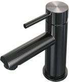 Brauer Gunmetal Edition Lage Opbouw Wastafelmengkraan Model A Gunmetal Geborsteld PVD