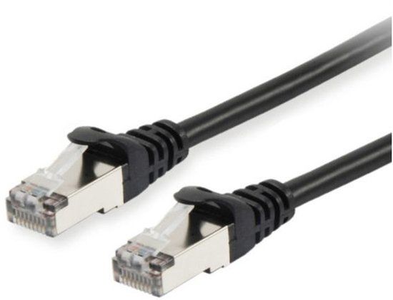 Equip Patchkabel RJ45 S/FTP Cat6 20,00 m Zwart