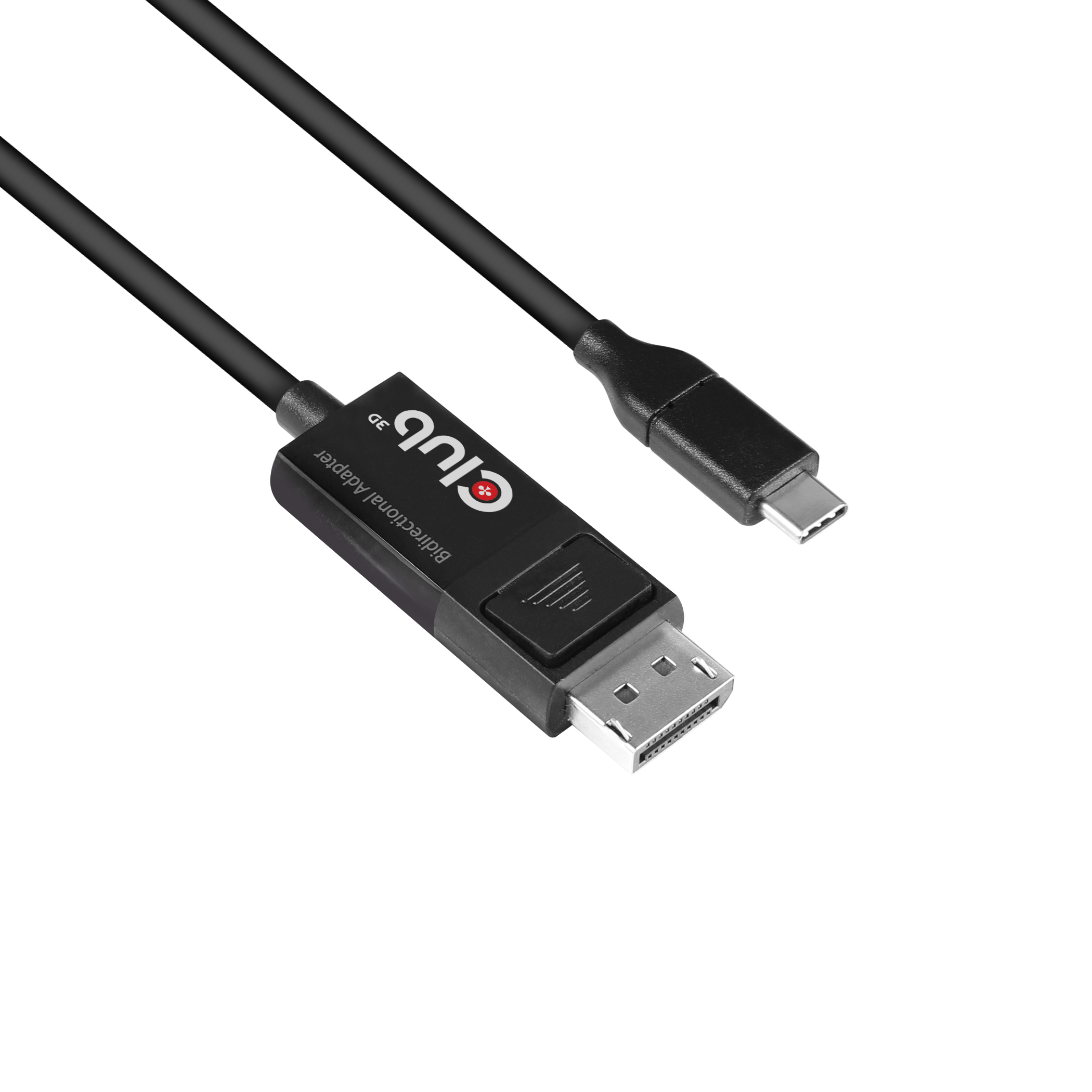 Club 3D USB Type C Cable naar DP 1.4 8K60Hz M/M 1.8m