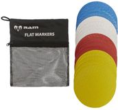 RAM Rugby Platte Markeerschijven - Rubber - 20 Stuks - Multicolour