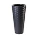 Form Plastic Plantenpot/bloempot Makata - kunststof - antraciet - D30 x H59 cm - met binnenpot