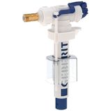 Geberit Impuls - 380 vlotterkraan 3/8" en 1/2" nippel - messing (wit)