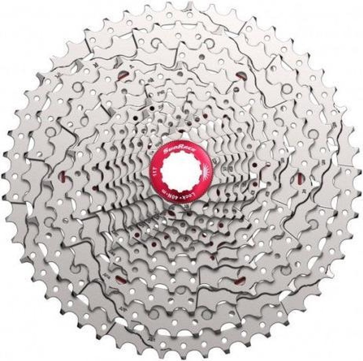 Sunrace Cassette Sunrace CSMZ800 12 speed 11-51T metallic