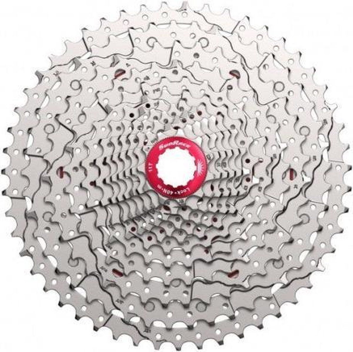Sunrace CSMZ800 Cassette 12 speed 11-51T metallic