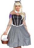 Leg Avenue Kostuum -S/M- Peasant Sleeping Princess Multicolours