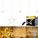 Rebel Lights LED Lichtgordijn Sterren 138 LED Warm Wit