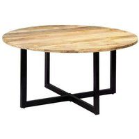 vidaXL Eettafel 150x73 cm massief mangohout