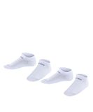 Esprit Foot Logo 2-Pack sneakersokken kinderen wit - maat 31-34