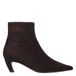 Bibi Lou Calista 55 bottines en suède à talon - marron foncé