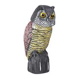 Merkloos / Sans marque Relaxdays Vogelverschrikker Uil Met Wiebelkop