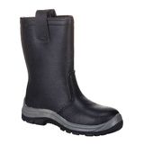 Portwest FW12 Steelite Rigger Laars Dubbele Dichtheid Stalen Neus Antislip | Bruin, 46, S1P EN ISO 20345, Unisex, Anti-Slip Loopzool, Oliebestendig, Koude Isolatie, Bont Gevoerd, Bontvoering, Bouw