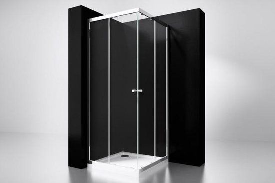 Best Design project douche hoekinstap 100x100x190cm glas 5mm