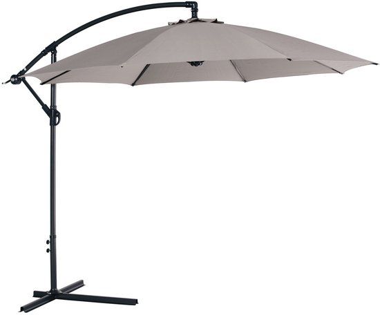 Garden Impressions Athene Zweefparasol Ø300 cm - Zand