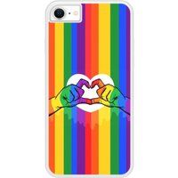 iPhone 8 LGBT Bedrukt siliconen hoesje