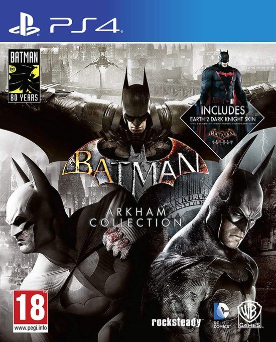 Warner Bros. Entertainment Warner Bros. Interactive Entertainment Batman Arkham Collection (Standard Edition) (PS4) - Actie & Avontuur - 16+