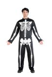 Ciao - Skeletkostuum voor volwassenen (eenheidsmaat)