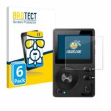 BROTECT Screenprotector 6 Stuks voor Hifi Walker H2 Beschermglas transparant
