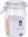 Excellent Houseware Keuken Voedsel Opslagpotten - 1000 ML - Glas - Beugelsluiting