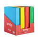 Pardo 921218 - presentatiestandaard met 12 mappen, karton, gevoerd met 2/25 ringen, design studio, meerkleurig