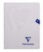 Clairefontaine 303740C Pak met 10 Geniete Albums Mimesys - 17x22 cm - 96 Witte Effen Pagina’s - 90 g Papier - Omslag Transparant Polypro - Willekeurige Kleuren