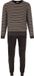 Pastunette - Urban Essence - Pyjama - Badstof - Bruin/Beige - Maat XL