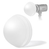 NEEWER COB Lichtverspreider voor MS60/150 Reflector, Siliconen Diffuser, Zachte Verlichting Accessoire voor Speciale Reflector van NEEWER MS60 MS60B MS60C MS150 MS150B MS150C LED Video Lights, CRS8