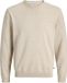 JACK&JONES JJEBASIC KNIT CREW NECK NOOS Heren Gebreide truien XL Katoen Moonbeam