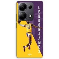 Maniacase Coque Pour Xiaomi Redmi Note 13 Pro 4G Lebron james Lakers wallpapers