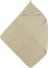 Meyco Baby Ruffle badcape - sand - 80x80cm
