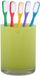 Home & Styling Troyes Kunststof Tandenborstelhouder Lime 7 x 9 cm