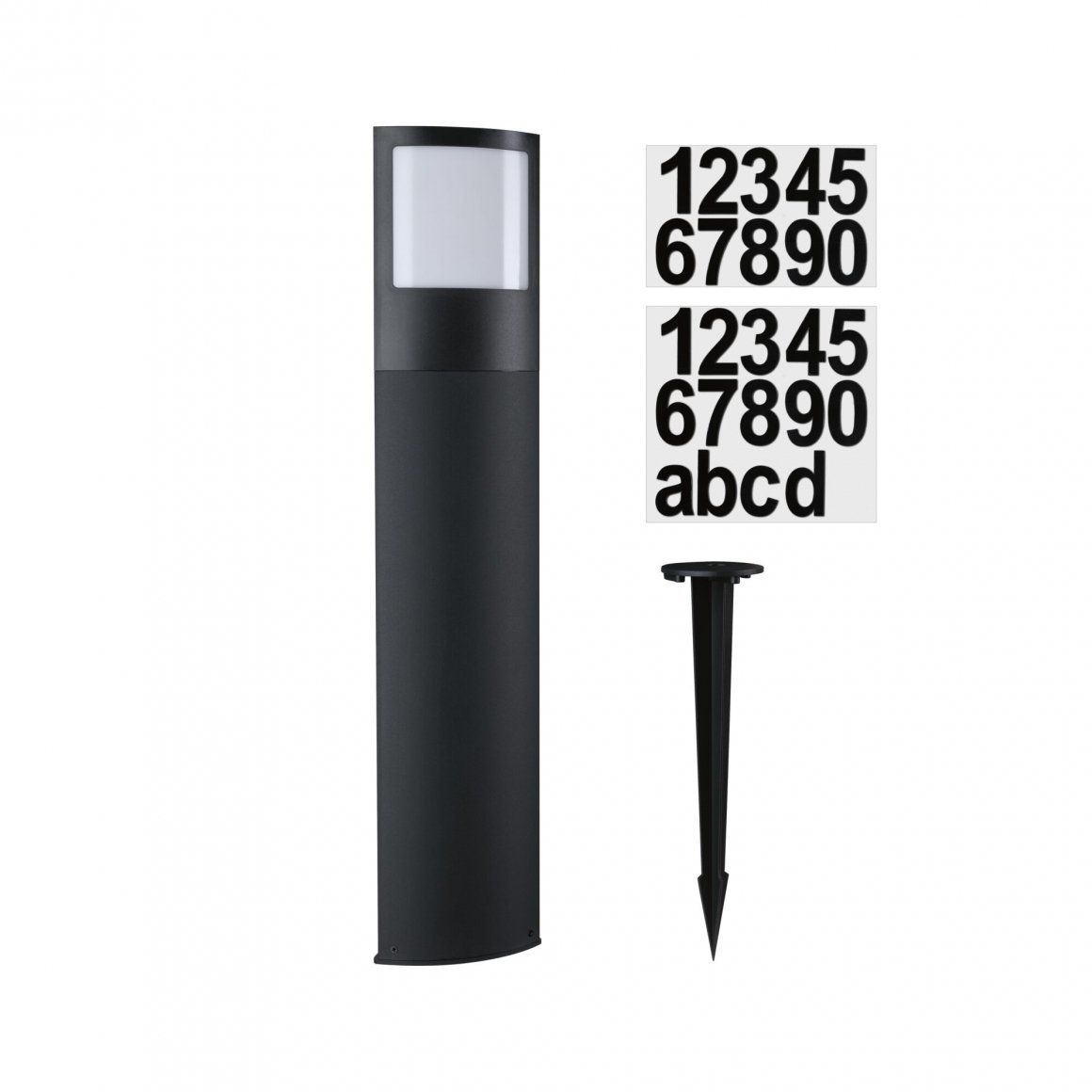 Paulmann 94514 Buitenlamp - 1200 Lumen - Warm Wit - Wit/Antraciet