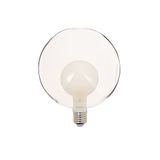 Led-decoratieve Bol Led-decoratieve lamp – dubbel glas – bolvorm – fitting E27 – neutraal wit – verlengde vorm