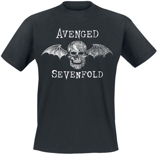 Avenged Sevenfold Cyborg Deathbat Heren T-shirt - Zwart - M