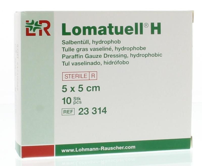 Lomatuell H 5 cmx 5 cm 10 stuks