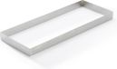 De Buyer Perforated Rectangular Cake Ring 28x11x2 cm Roestvrij Staal