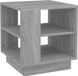 vidaXL Salontafel 40x40x43 cm bewerkt hout grijs sonoma eikenkleurig