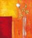 Your Decoration B.V. Kunstdruk Günter Gohn - Roses on warm red 50x60cm