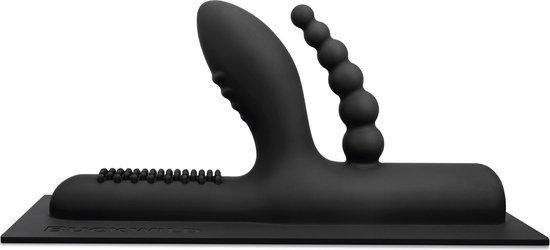 The Cowgirl - Buckwild Siliconen Opzetstuk - Zwart