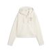 PUMA Varsity hoodie met volledige ritssluiting voor Dames, Wit, Maat XXS