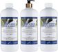 Claudius Cosmetics B.V. Body & Hair Milk & Honey 1 liter met gouden pomp - set van 3 stuks